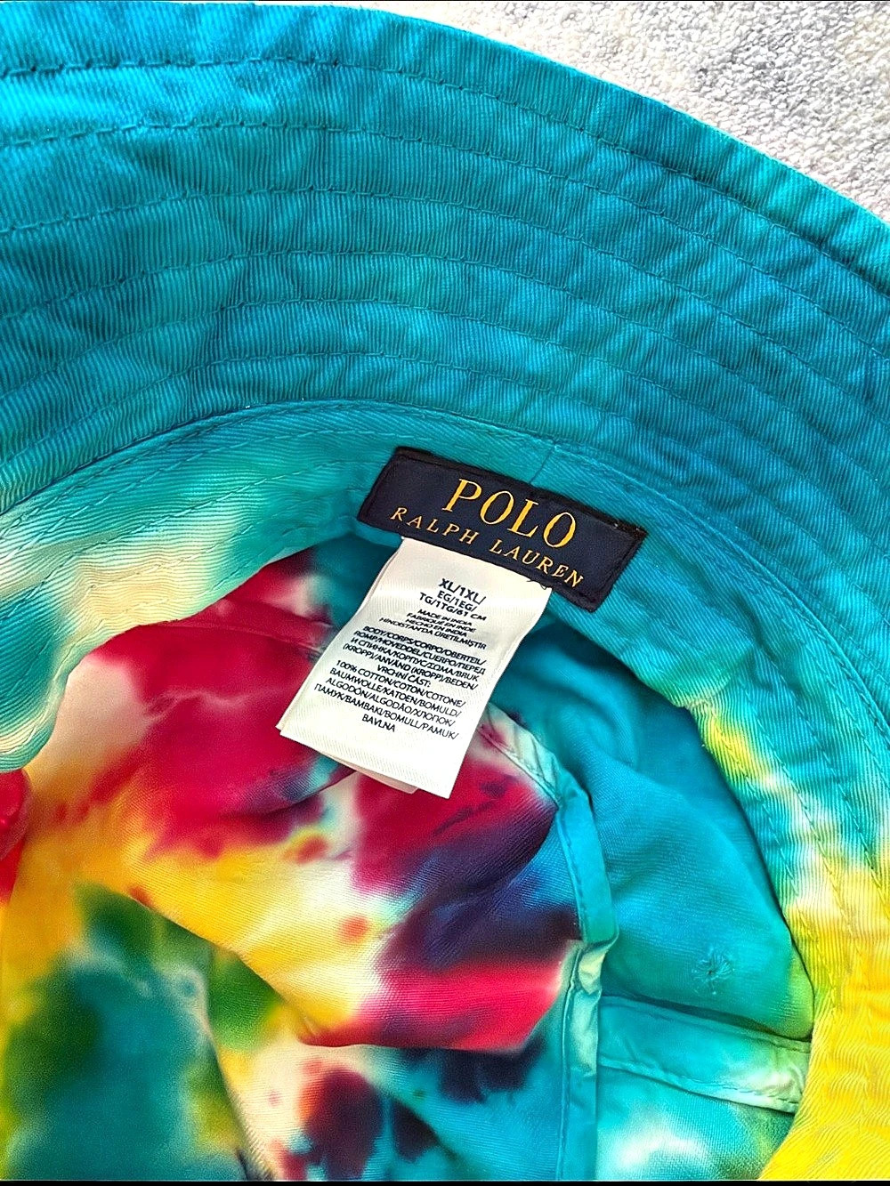 Polo Ralph Lauren Tie-Dye Twill Bucket Hat - Picture 3 of 4
